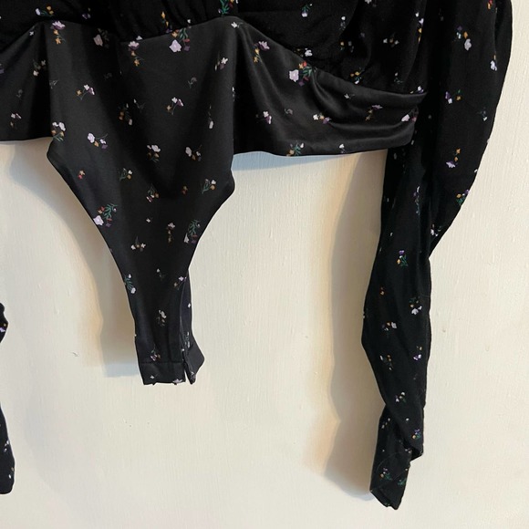 AFRM Danna Puff Long-Sleeve Bodysuit, L - Picture 3 of 5